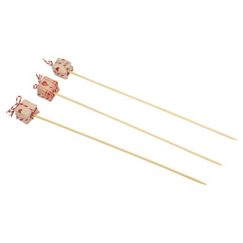 Product Flower Stick Christmas Gift Package Decoration 2.5cm 15 Pcs
