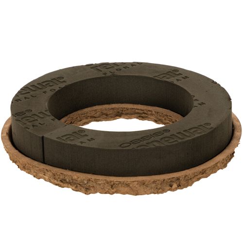 Floral foam ring OASIS® Renewal® Floral Foam Biolit® 24cm 2pcs