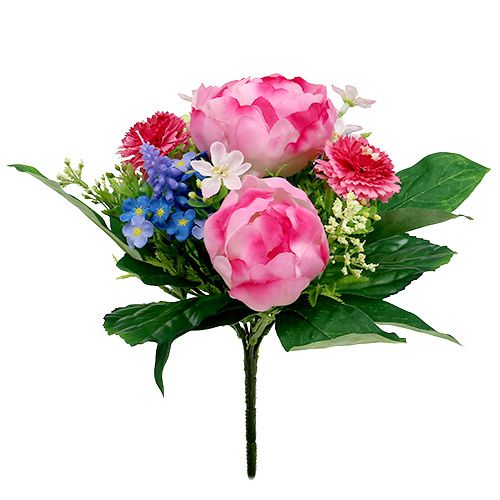 Bouquet with Bellis Rosa 23cm