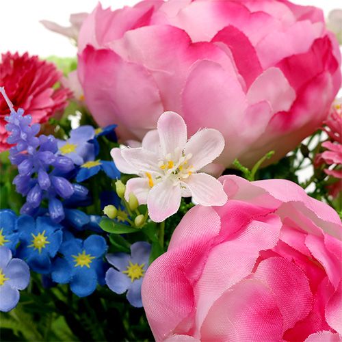 Floristik24 Bouquet with Bellis Rosa 23cm