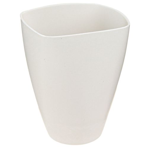 Product Flowerpot Plastic Orchid Pot Plastic White H16.5cm 4pcs