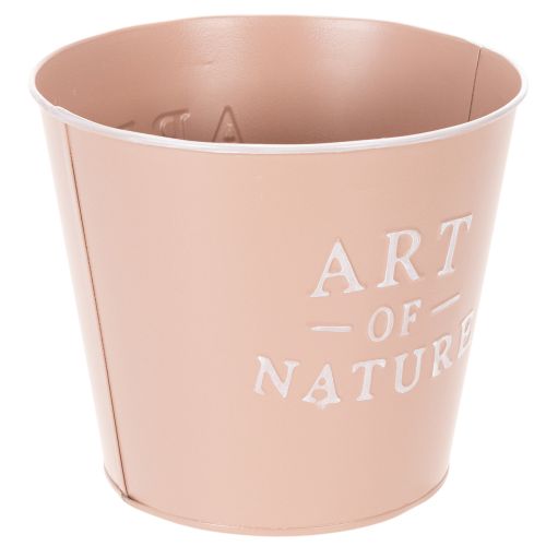 Product Zinc flower pot Art of Nature, antique rose, Ø17.5cm H15cm
