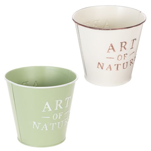 ProductName  
Set of 2 Decorative Metal Plant Pots with "Art of Nature" Design, 15cm, Multi-Coloured  

/ProductName  

ProductDescription  
<div>  
<h2>Decorative Metal Plant Pots with "Art of Nature" Design</h2>  
<p>Add a natural and stylish touch to y | Floristik24.ie