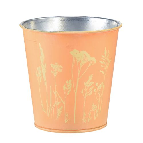 Product Flowerpot metal peach planter Ø10.5cm H10.5cm