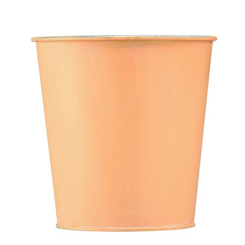 Product Flowerpot metal peach planter Ø10.5cm H10.5cm