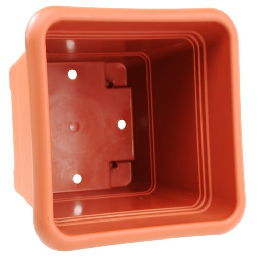 Floristik24 Flower pot "Nora" 28cm x 28cm H22cm terracotta, 1p