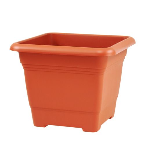 Floristik24 Flower pot &quot;Nora&quot; 28cm x 28cm H22cm terracotta, 1p
