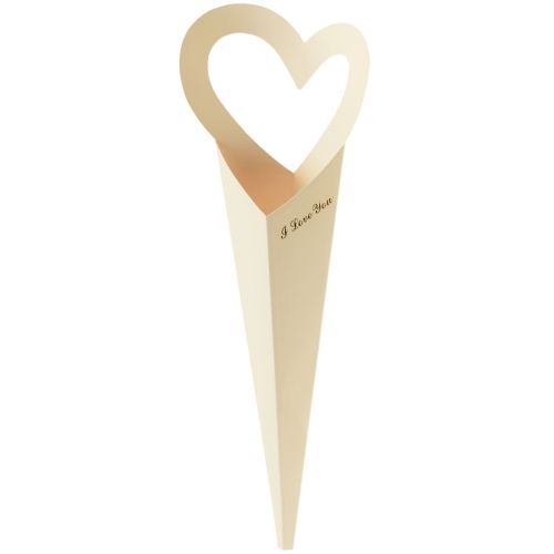 Product Flower Bag Roses Gift Packaging Cream 46cm 12 Pcs