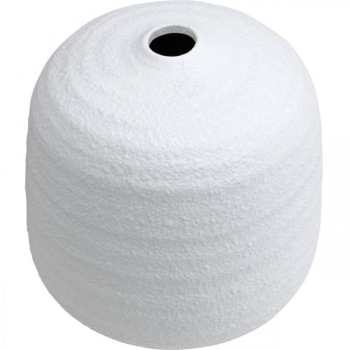 Product Flower Vase, Ceramic Vase, Decorative Vase White Ø19cm H18cm