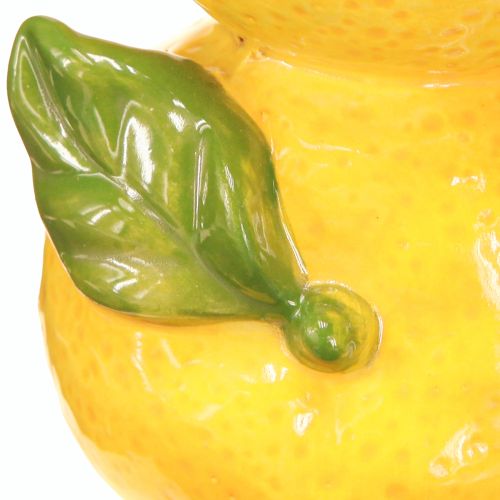 Product Flower vase lemon ceramic vase decoration Mediterranean H13cm