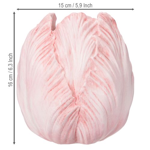 Product Tulip flower vase, decorative vase for exclusive table decoration and indoor use, 16cm, 2 pieces