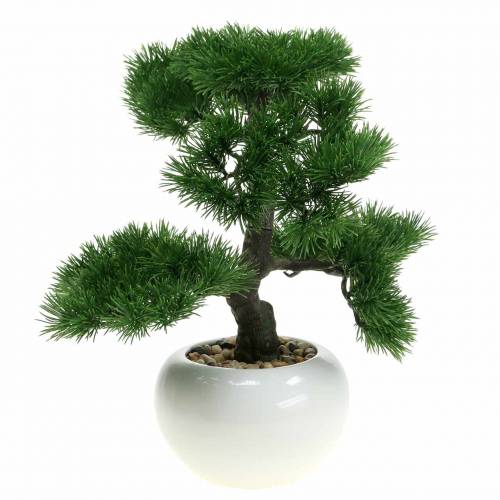 Bonsai tree in ceramic pot Japanese pine artificial H36cm