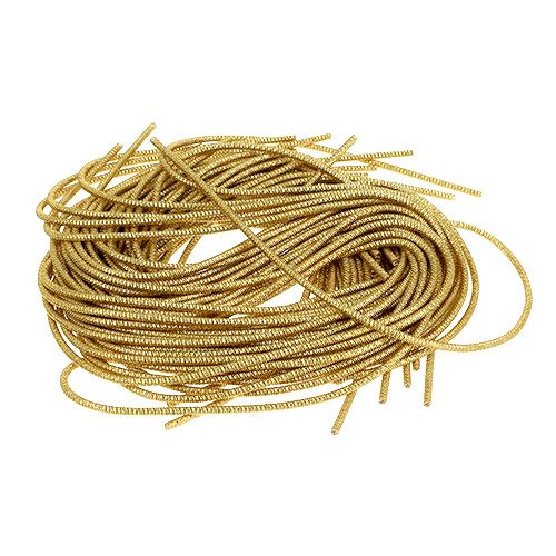 Floristik24 Bouillon wire Ø2mm 100g gold