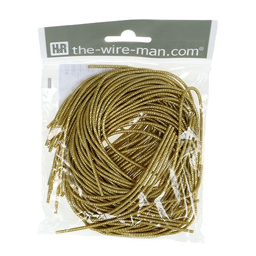 Floristik24 Bouillon wire Ø2mm 100g gold