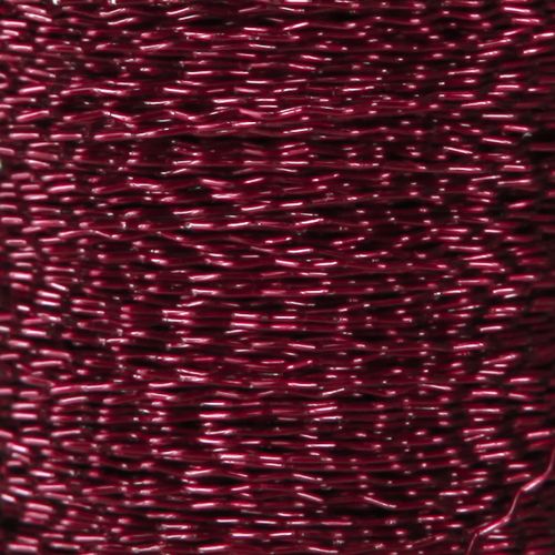 Product Bouillon effect wire Ø0.30mm 140m Bordeaux for crafting and decorating