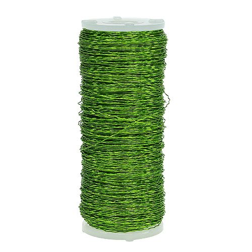 Bouillon effect wire Ø0.30mm 100g 140m apple green