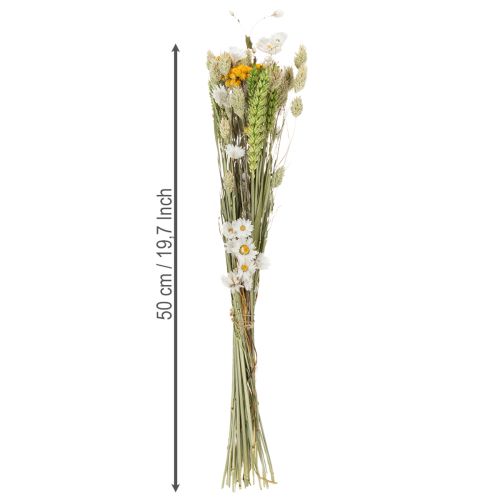 Product Dried flower bouquet, elegant dried flower bouquet for living room, 50cm