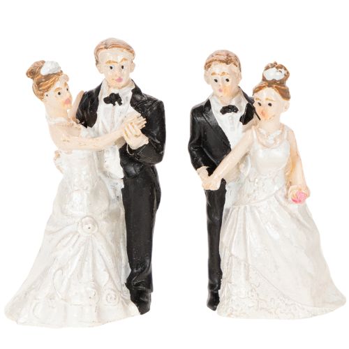Bride and groom 6cm 2pcs buy online | Floristik24.ie