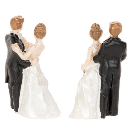 Bride and groom 6cm 2pcs | Floristik24.ie