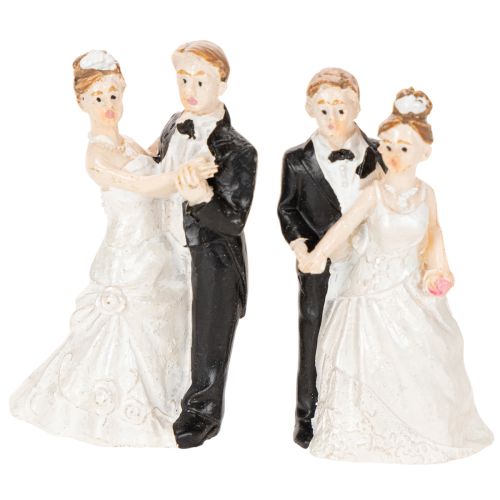 Bride and groom 6cm 2pcs | Floristik24.ie