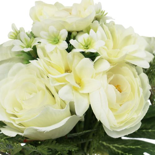Floristik24 Bridal bouquet white Ø30cm H 28cm