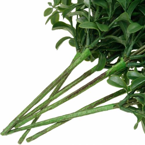 Product Boxwood branches boxwood on the pick artificial green plant 6 pieces