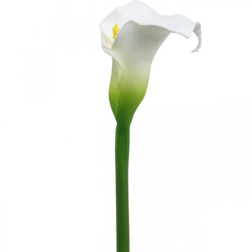 Floristik24 Artificial Calla White Wedding Decor Silk Flower Anniversary L72cm