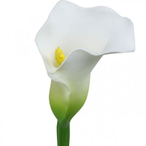 Product Artificial Calla White Wedding Decor Silk Flower Anniversary L72cm