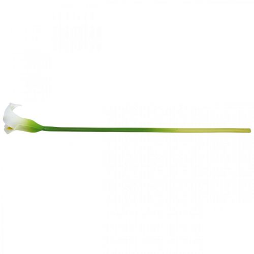 Floristik24 Artificial Calla White Wedding Decor Silk Flower Anniversary L72cm