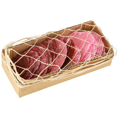 Floristik24 Capiz Shell Decoration in Pink Berry 5cm–8cm Mix 60 pcs