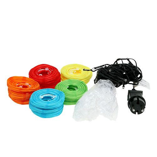 Floristik24 China lanterns with 20 LEDs multicolored 9.5m