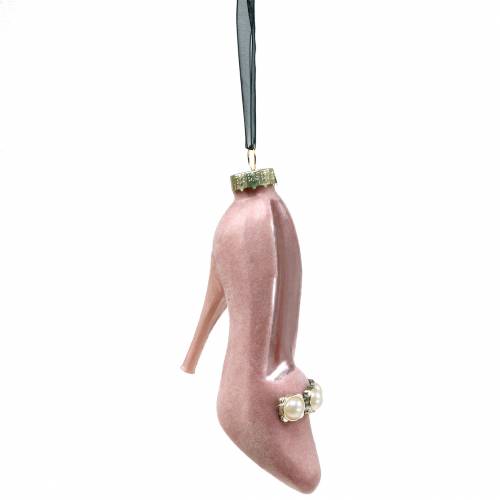 Floristik24 Christmas tree hanger pumps old rose 11cm 2pcs