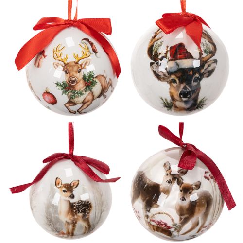 Christmas bauble with deer