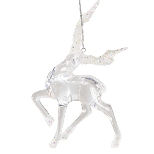 Product Christmas tree decoration deer decoration figure acrylic 12.5/15cm 2pcs