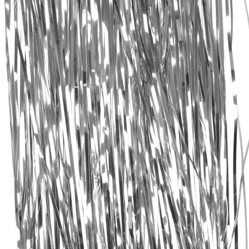 Floristik24 Christmas tree decoration Christmas, tinsel silver 50cm