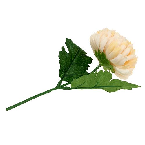 Floristik24 Artificial chrysanthemum peach Ø7cm L18cm