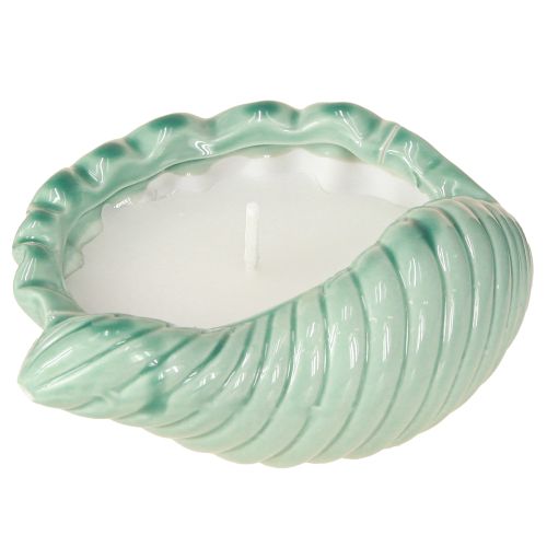 Product Citronella Candle Shell Ceramic Outdoor Candle 14cm 3pcs