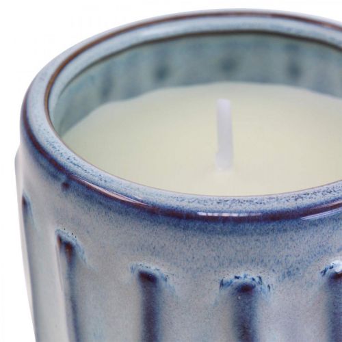 Floristik24 Citronella candle in a pot scented candle lemon Ø10.5cm H8cm