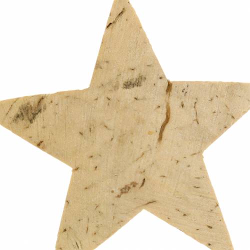 Product Coconut star nature 5cm 50pcs Christmas decoration table decoration