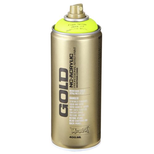 Color Spray Yellow Montana Cans Acrylic Spray Neon 400ml