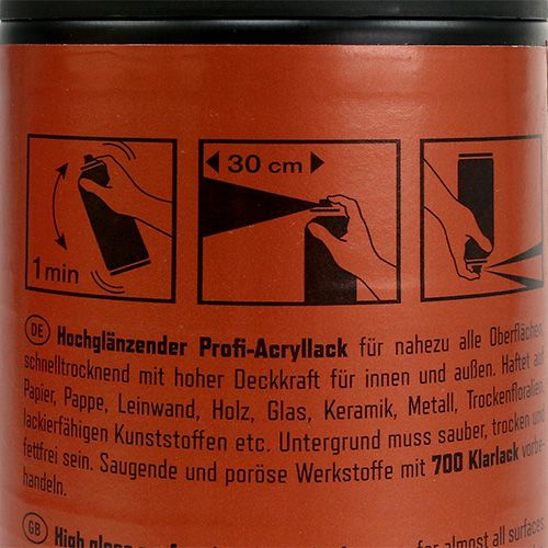 Floristik24 Color spray metallic bright copper 400ml