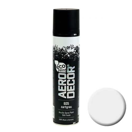 Floristik24.ie Color Spray Acrylic Varnish Silk Matt Soft Gray 400ml605
