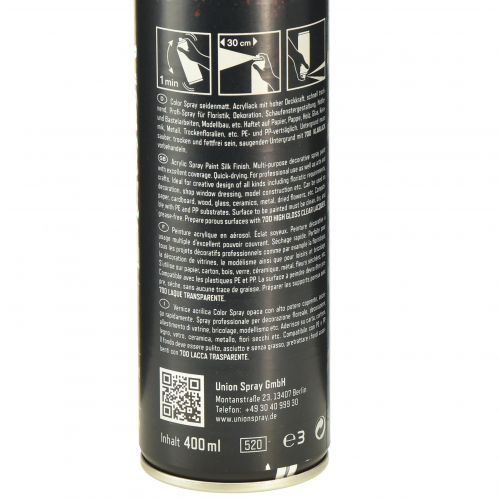 Product Spray paint acrylic varnish maroon satin matt 400ml
