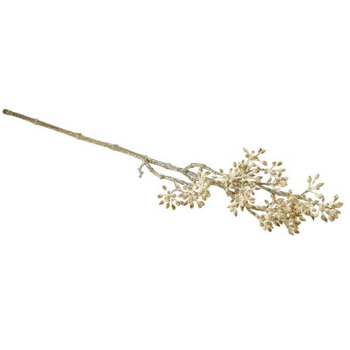 Floristik24 Decorative branch white gold cornus branch artificial branch 48cm