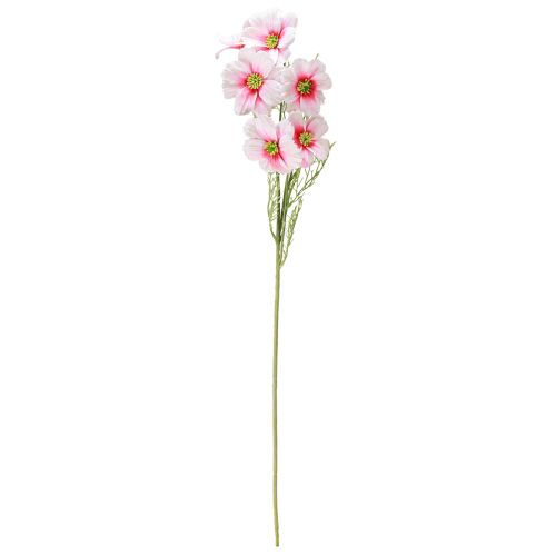 Product Artificial Cosmos Flowers Pink 77cm Decorative Flowers Artificial Plants Silk Flowers Set of 3