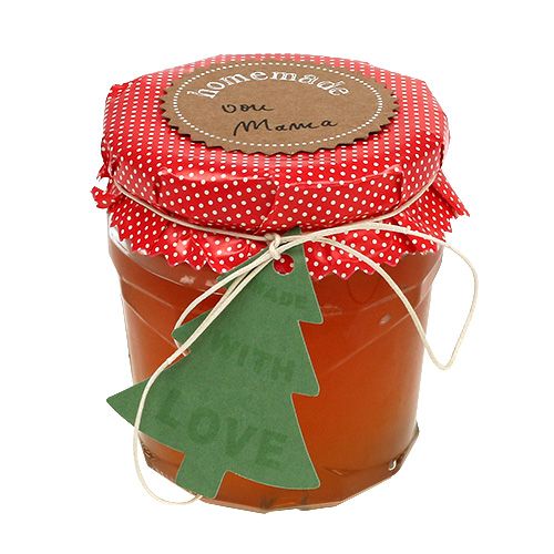 Floristik24 DIY decoration set for jam jar with cord 48 pieces