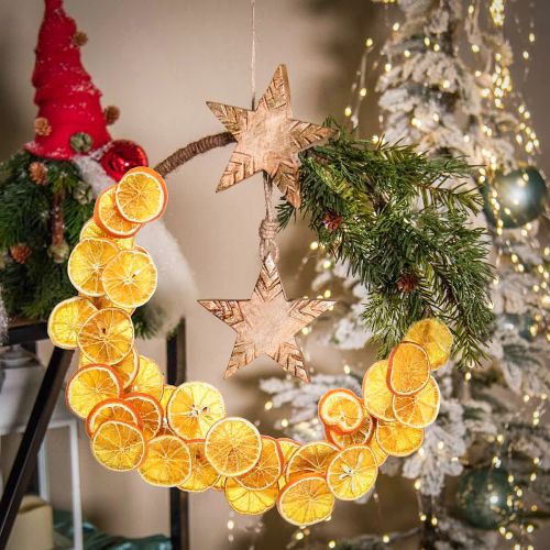 Floristik24 DIY Box Orange Wreath