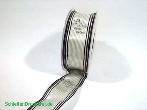 Floristik24 Mourning ribbon Br: 40mm L: 20m