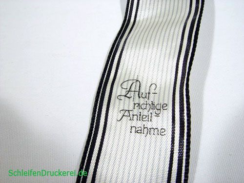 Floristik24 Mourning ribbon Br: 40mm L: 20m