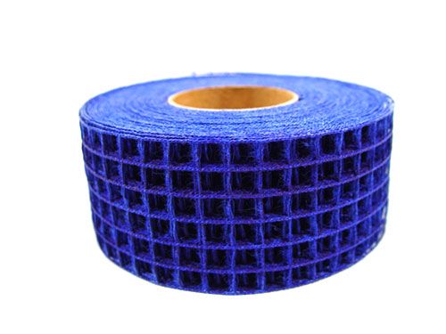 Floristik24 Grid tape 4.5cm x 10m blue